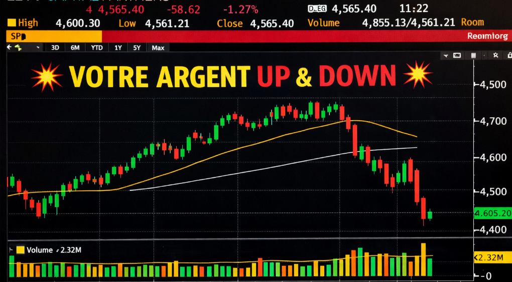 💥 VOTRE ARGENT UP & DOWN